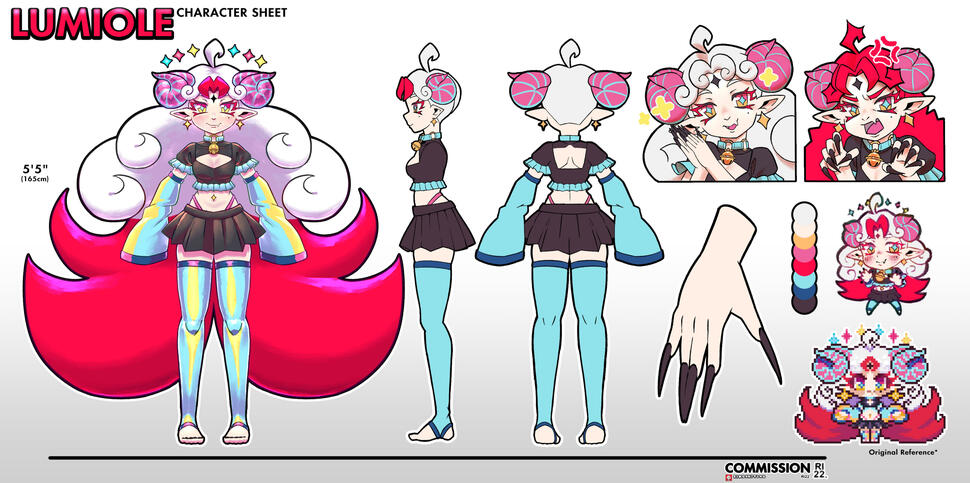 Lumiole - Character sheet