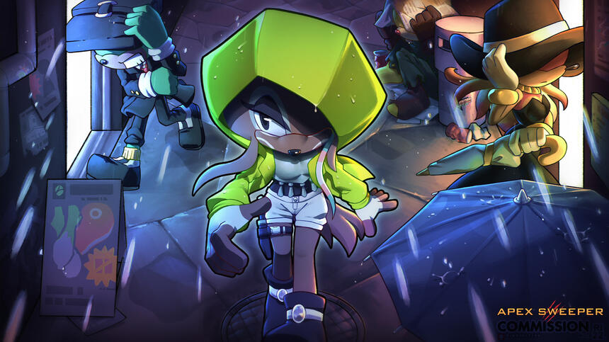 APEX SWEEPER - Chapter 3 - Visual Novel CG art